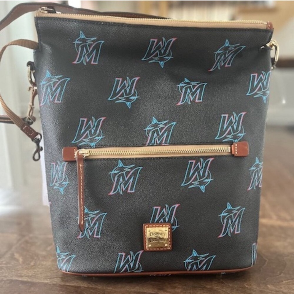 Dooney & Bourke MLB Miami Marlins Large Satchel